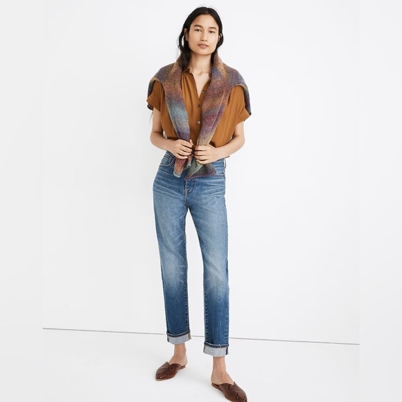 Madewell Denim - Madewell Classic Straight Jeans in Ives Wash: Selvedge Edition 30